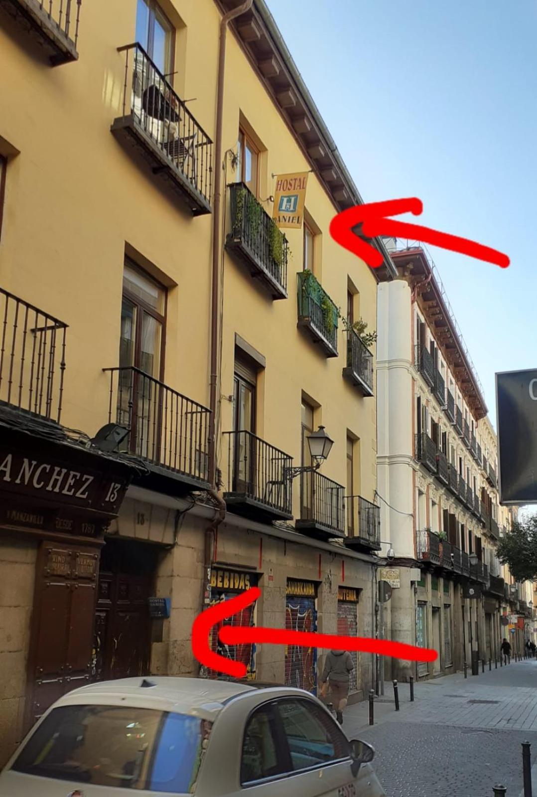 Hostal Daniel Madrid Dış mekan fotoğraf
